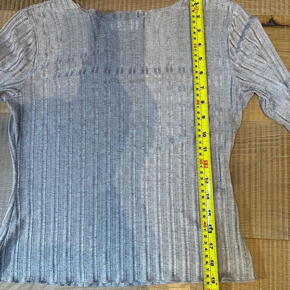 NATURAL LIFE Cream Long Sleeve Tee - Picture 7 of 8